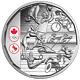 Canadian Athletes Silver Dollar $1 Coin, Sport, Rio Olympic Games, 2016