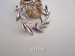 Ilias Lalaounis Sterling Silver 925 Olympic Games Olive Wreath Pendant