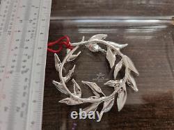 Ilias Lalaounis Sterling Silver 925 Olympic Games Olive Wreath Pendant