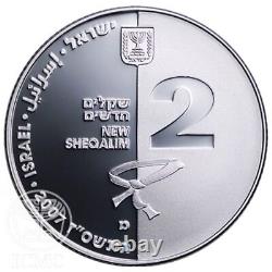 Israel Coin Judo Olympics Games 1 oz Silver Proof 2 NIS