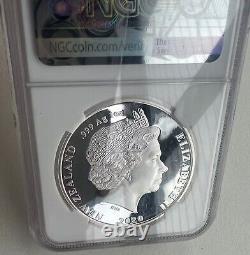 NGC PF70 New Zealand 2020 Tokyo Olympic Games Silver Coin 1oz 1 Dollar COA
