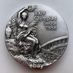 Seoul 1988 Olympic silver medal HQ cast from the original winner's medal RARE