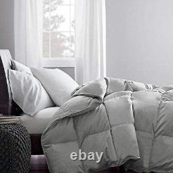 Soft Down Alternative Comforter 1000 TC Bedding Sets All US Sizes & Silver Gray