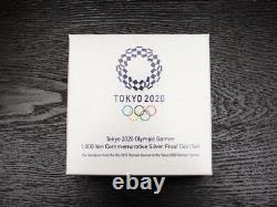 Tokyo 2020 Olympic Commemoration 1000 Yen Silver Proof Coin