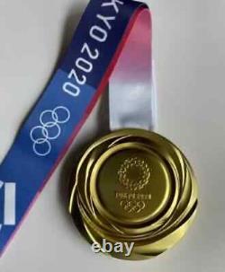 Tokyo 2020 Olympic Gold /Silver /Bronze Medals with Stand Exact Replica