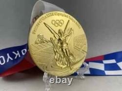 Tokyo 2020 Olympic Gold /Silver /Bronze Medals with Stand Exact Replica