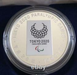 Tokyo 2020 Paralympic Commemoration 1000 Yen Silver Proof Coin Handover Rio