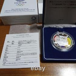 Tokyo Olympic 2020 Commemorative 1000 yen Silver Proof Coin 2020 Japan F/S